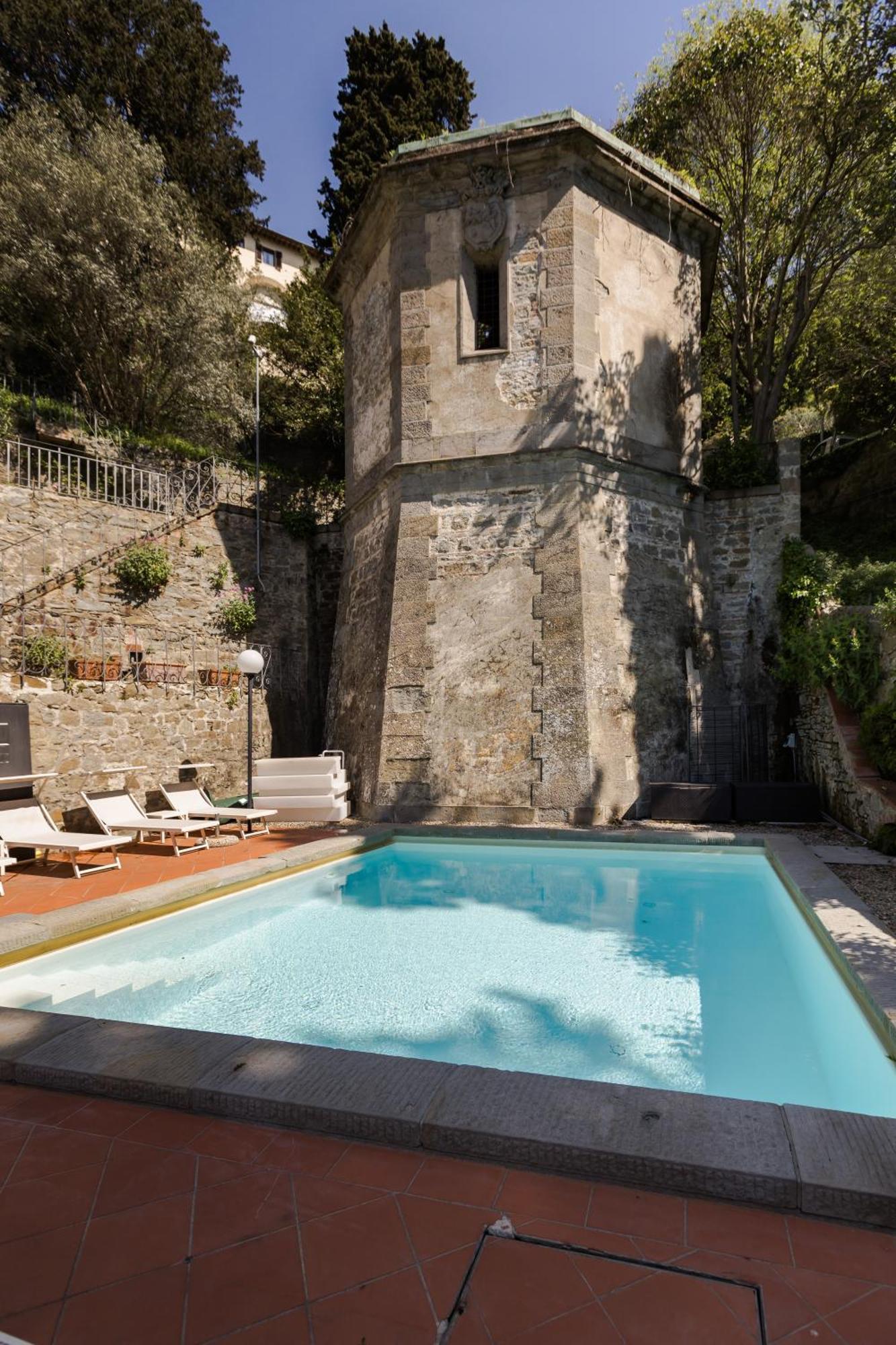 Fh55 Hotel Villa Fiesole Luaran gambar